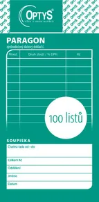 Obchodný bloček, 100 listov 1070